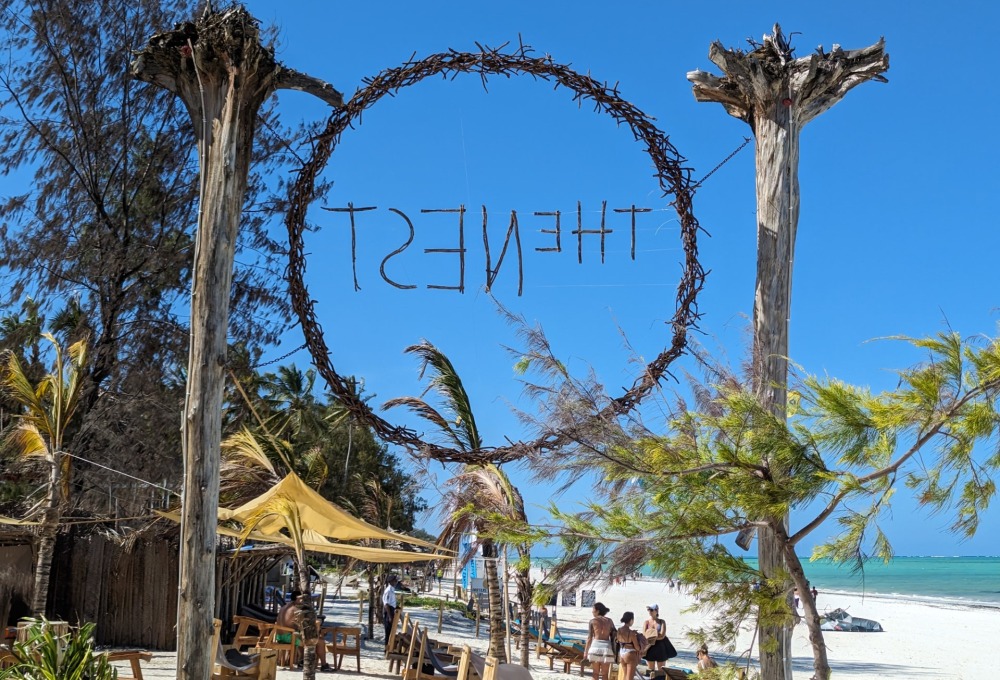 Urlaub am Strand von Sansibar